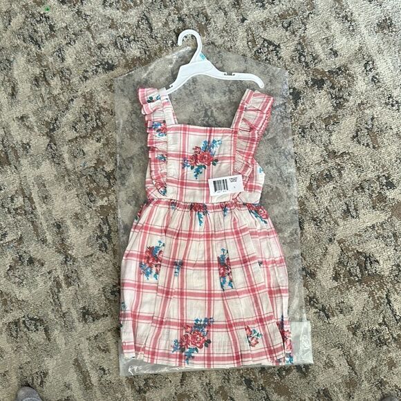 RALPH LAUREN | Ecru | FLORAL COTTON DOBBY DRESS - Picture 3 of 4